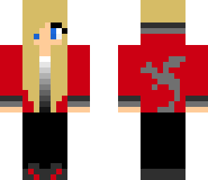 dragon gamer lady