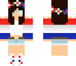 patriotic girl edit