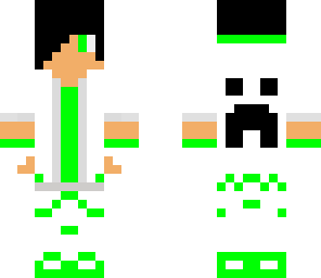 creeper dude green