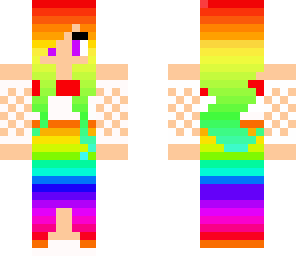 edited rainbow maiden
