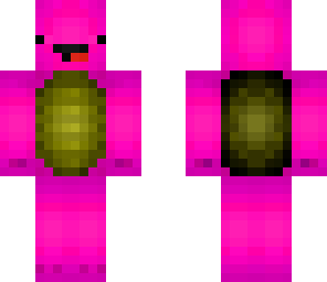 pink derpy turtle