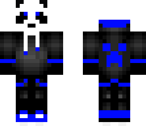 blue panda