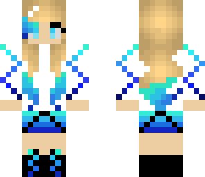 hot blue chick