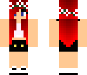 red head summer girl