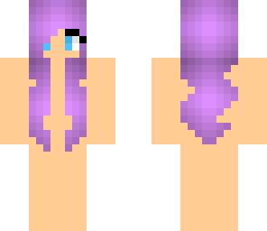 purple hair template