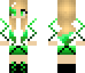 hot green chick