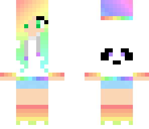 rainbow girl