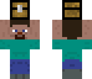 mini steve with a chest