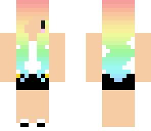 ombre raibow chibi