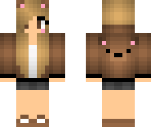 cute bear girl