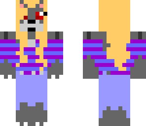 gray werewolf girl
