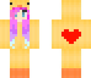 girl duck heart back updated