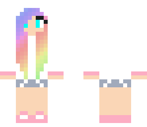 rainbow girl