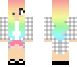 rainbow girl