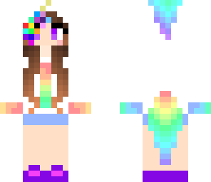 rainbow girl