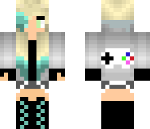 edited gamer girl