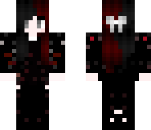 gothic girl red edit