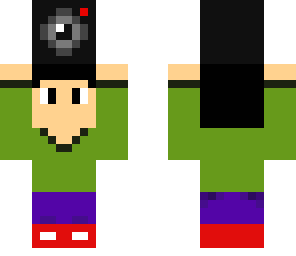 midget holding a camera