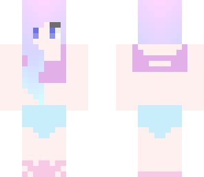 pastel bathing suit