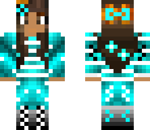 blue bow