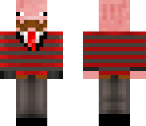 pigman with mustaushe