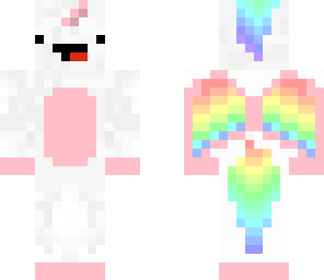 rainbow flying unicorn