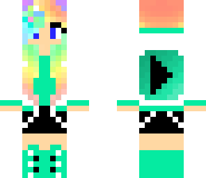 rainbow dj girl fixed