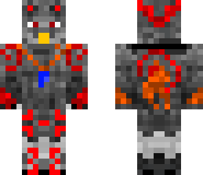 fiery wolf