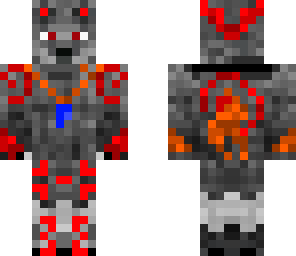fiery wolf