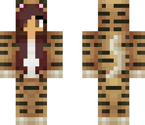 tiger girl red hair