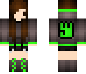 chibi jacksepticeye high-five girl