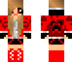 red creeper girl