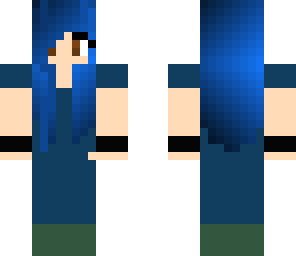 super hero black and blue