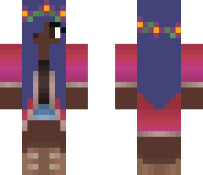 remade flower crown girl