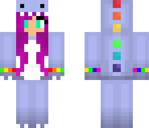 light purple hair dino lgbt
