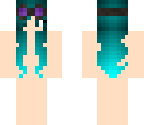 teal goggles