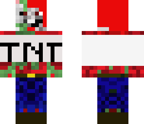 zombie exploding tnt