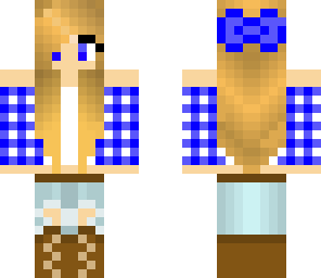 blue copy cow girl