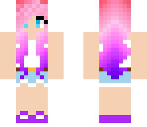 fixed pink hair girl 2