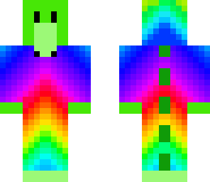 rainbow bob skin