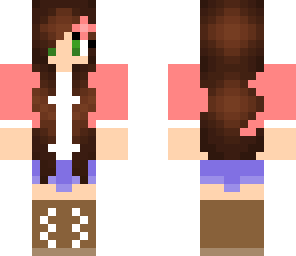 violet's skin