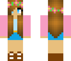 flower crown girl