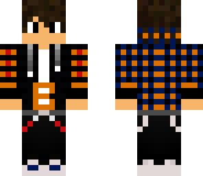 orange cool boy dj