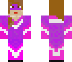 purple hero girl