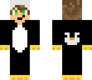 cool guy in cute penguin suit v2