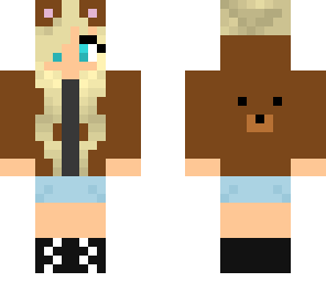 teddybear girl edit