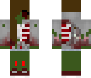 my halloween skin zombie girl 2015