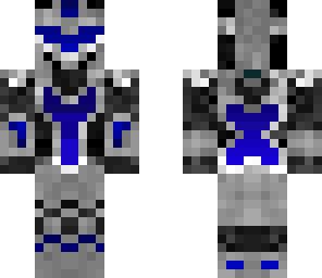 blue robo knight