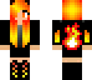 flame girl