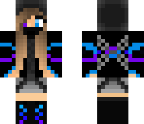 blue-purple assasin girl